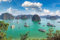 adrium Poster-Bild 50 x 30 cm: Panoramablickansicht in Halong Bay, Vietnam in einem Sommertag (108410593)