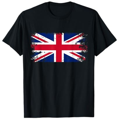 Flag Inglaterra Gran Bretaña Reino Unido Reino Unido Camiseta