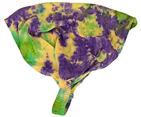 Simandra Unisex 1 Stück Haarband Stirnband Kopfband Batik Baumwolle Bunt