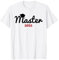 Master Hut 2025 Abschluss Geschenk Mastertitel Student T-Shirt