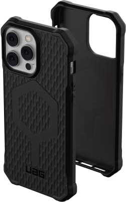 URBAN ARMOR GEAR UAG Designed for iPhone 14 Pro Max Case Black 6.7 Essential Armor Build-in Magnet Compatible with MagSafe Charging Ultra Thin Ergonomic Protective Cover
