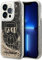 CG MOBILE Karl Lagerfeld Liquid Glitter Silikon Hülle Gatsby Ikonik Protector/Ultradünn/rutschfest/Stoßdämpfung/Anti-Kratzer Kompatibel mit iPhone 14 Pro 6,1 Zoll