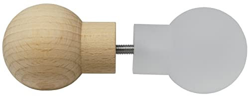 eliga Türknauf-Set für Sauna außen Acryl, innen Holz
