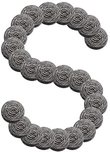 Paquete de 24 estropajos de lana de acero inoxidable para eliminar la suciedad dura, esponja de acero para cocinas, baños y más (24)