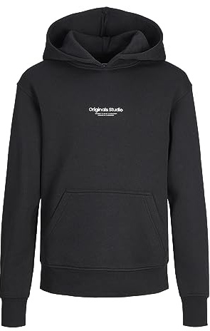 JACK & JONES Kids Jorvester Hoodie Black 14 Years