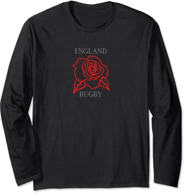 English Rugby Rose - England Rugby Football Top Long Sleeve T-Shirt