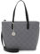 Tamaris Shopper TAS Anastasia 30106 Damen Handtaschen Karo darkgrey 840