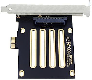 Cablecc PCI-E 4.0 X1 auf U.2/U.3 SFF-8639 Host-Adapter für PM1735 NVMe PCIe SSD