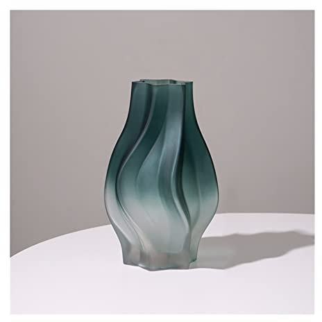 GRFIT Vasen Luxus nordischen minimalistischen Stil Milchglas Vase Classic Home Wohnzimmer Dekoration Ständer for Blumen dekorative Vasen modern Blumenvase (Size : S)
