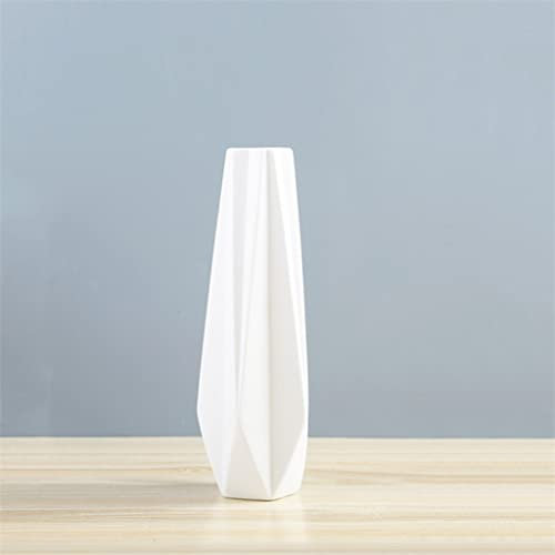 Vase Moderne Keramikvasen Origami-Vase Europäische Mode Blumentopf Kreative Hochzeitsgeschenke Heimdekoration (A 23 cm)