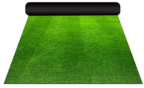 Artificial Grass Turf Rolls Lawn 6m X 2.5m Widths Realistic Astro Turf Grass Rug Carpet Synthetic Grass Mat With Drainage Holes(Size:2.5x4m)