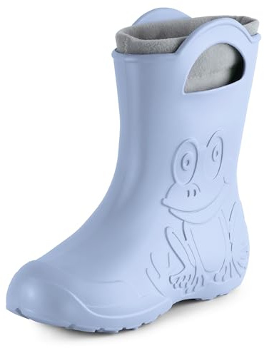 Ladeheid Damen federleichte Eva Gummistiefel Winter Regenschuhe gefüttert LA-CA-12