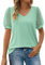 Offerte Oggi Lampo Abbigliamento Donna Bluse Maglia Donna Manica Corta Bianca Top Donna Elegante Lilla Camicia Chiffon Nera Maglie Divertenti Donna Camicia Rinascimento Donna Tiktok Trend Items