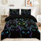 Bettwäsche Sets für Jungen,Mädchen und Erwachsene,Bettwäsche 135x200 cm,2 Stück Kissenbezug 80×80 cm,Cartoon Drucken Kinderbettwäsche,Soft Microfibre 3D Bettwäsche,Kinderbettwäsche Teenagerbettwäsche