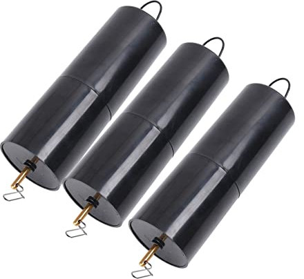 HANABASS 3 Stück Batteriebetriebene Windspielmotoren aus Robustem Kunststoff mit Drehbarem Haken Vielseitig Einsetzbar für Hängende Deko im Innen und Außenbereich