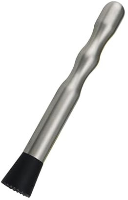 Picador de hielo para cóctel- Mortero de cóctel de acero inoxidable | Kit de herramientas para hielo con ganzúa de acero, fácil de usar, cuchara para lima, coctelera para hielo de coctelera