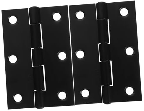 COSMEVIVI Robustes Türscharnier Scharniere Für Holz Schwarzes Metallscharnier Rollladenscharnier Einfach Zu Installieren