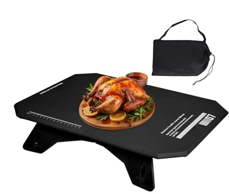 Table de camping avec pieds réglables - Table pliante portable, table de camping réglable | Table de pique-nique légère, meubles de patio, tables avec pieds réglables, accessoires de camping