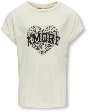 Only & Kids Damen Koglucy Life S/S Amore Top Box JRS Noos