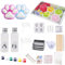 Mecctuck Squishy Maker, Squishy Bastelset, Katzenpfote Seife Selber Machen Kinder, Squishy Pfote Weicher Knautschball Spielzeug, Anti Stress Spielzeug, DIY Experimentier Bastelset für Mädchen Kinder
