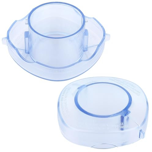 2-Pack Lid Plug Replacement for Vitamix 64oz High Profile Container - Compatible with Drink Machine 2 Speed, Vita Prep, Vita Prep 3, and XL Blender - Durable BPA-Free Blender Accessories Parts