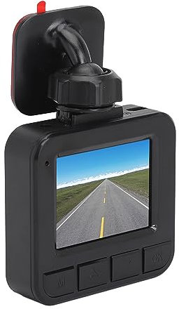 Qukaim 1080P WiFi Mini Dash Cam, 2 Inch LCD Screen, Loop Recording, G Sensor Lock, 130 Degree Wide Angle, Smart Car Camera Recorder