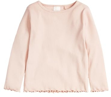 NEXT Mädchen Standard Langärmeliges Feinripp-Shirt