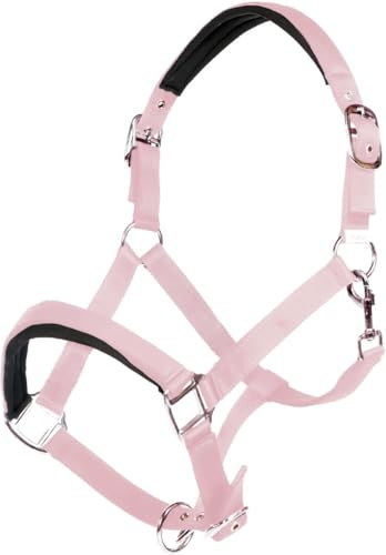 HKM Catherine Head Collar Light Rose Cob