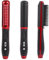 Minidiva Brosse lisseur cheveux, Défriser les Cheveux Anti Scald Anti Statique Fer à lisser avec Technologie Ionique (Rouge)