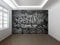 Graffiti Wall Urban Art Black and White Photo Wallpaper Wall Mural (15654648) (130gsm Budget, XXL 300cm Wide x 240cm high)