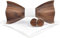 Holzfliege männer holz fliege herren klassische 3d geprägte hölzerne Fliege Set Plaid Quadrat Schal Manschettenknöpfe Lässige Massivholz Umweltschutz Set (Weiß)