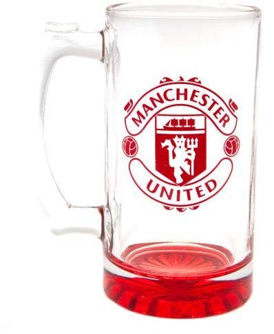 Manchester United F.C. Stein Glass Tankard Official Merchandise