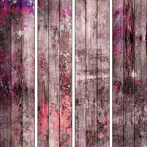 decomonkey PURO TAPETE selbstklebend | 10 m Tapete 3D Wandaufkleber Dekofolie (Klebefolie) Möbelfolie Panel Wandtattoo Wandposter Wandsticker Bretter Holzoptik 3D Holz