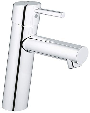 GROHE Concetto | Badarmatur - Einhand-Waschtischbatterie | M-Size | Einlochmontage | chrom | 23932001