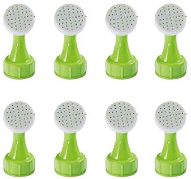 Yardwe 8 unidades de botella de plástico superior para plantas, accesorio de riego para botellas de riego, pinchos de flores, cabezal de ducha, para jardinería, garrafa de agua, boquilla aspersora