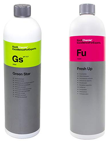 Geruchs Auto Entferner Fresh Up Fu 1 Liter + Green Star Gs Reiniger Universal 1 Liter Koch Chemie