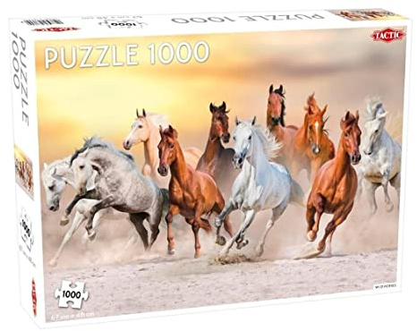 Tactic 1000 EL. Dzikie konie [Puzzle]