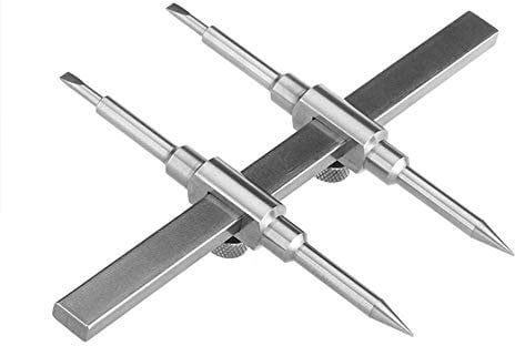 Lens Spanner Wrench, Adjustable Repair Opening Stainless Steel Camera Lens Supports Tool for Camera Lens 10mm to 130mm