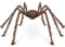 Halloween Deko Outdoor Große Spinne:50'' Gruselige Spinnen 60g Spinnennetze +10 Spinnen Garten Horror Dekorations Set, Riesenspinne für Tischdekoration Party Fenster Zubehör Outdoor Accessories