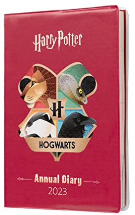 Grupo Erik Terminkalender 2023 - Harry Potter A6 Format - Taschenkalender - Wochenplaner - Personal Organizer auf Englisch - Fanartikel - FSC-zertifiziert