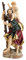 DRW St. Christophorus, handbemalt, Harz, 31 cm