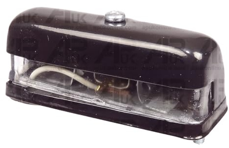 Metal Number Plate Light Lamp Replacement for Massey Ferguson 65 135 165 240 290 550 Tractor