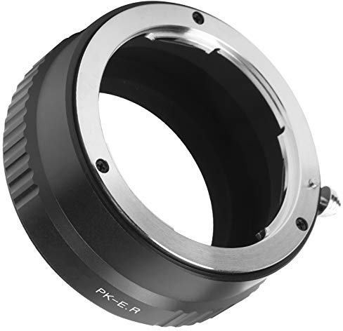 PK-RF Manueller Objektivadapter, Blende Manuell Einstellen FD-Objektivring für PK-Objektiv für R/PR / R5 / R6-Kamera