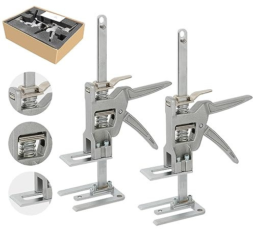 Arm Arbeitssparender Heber 2 Stück Arm Handwerkzeugheber mit Skala Arm Kraftsparender mit fein justierbarer Hebefunktion, für Möbel,Tür,Schrank,Keramik,Fenster