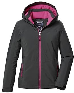 Killtec Mädchen Kow 352 Grls Jckt Funktionsjacke/Outdoorjacke mit Kapuze