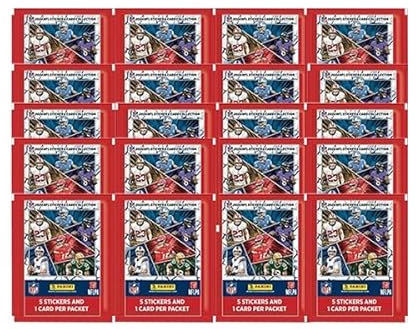 Panini National Football League 2024 Sticker & Cards - 20x Stickertüten