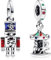 MSPOVOF Schiaccianoci e giostra Charm,S925 Charms in argento sterling, perlina per bracciali e collane, per Natale Compleanno donne gioielli regalo