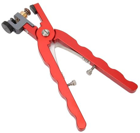 Pinza per Cinturino in Pelle per Orologi in Acciaio Inossidabile - Strumento per Fori per Cinturini per Cinturini, Perforatore per Orologi, Pinze per Fissaggio Cinturini