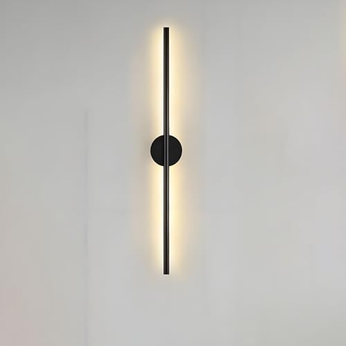 Guoyoocc Wandbeleuchtung Modern,Wandleuchte innen,LED wandbeleuchtung,Moderne minimalistische Streifen-Wandleuchte,lineare Wandleuchte,für Wohnzimmer/Schlafzimmer/Küche/Bad/Flur