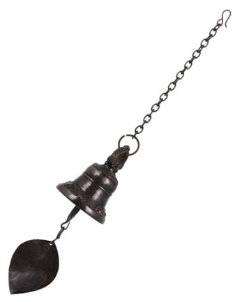 HOODANCOS Metall Windglocke Vintage Tempel Feng Shui Dekoration Garten Außen Haus Hangende Windspiel Glücksymbol